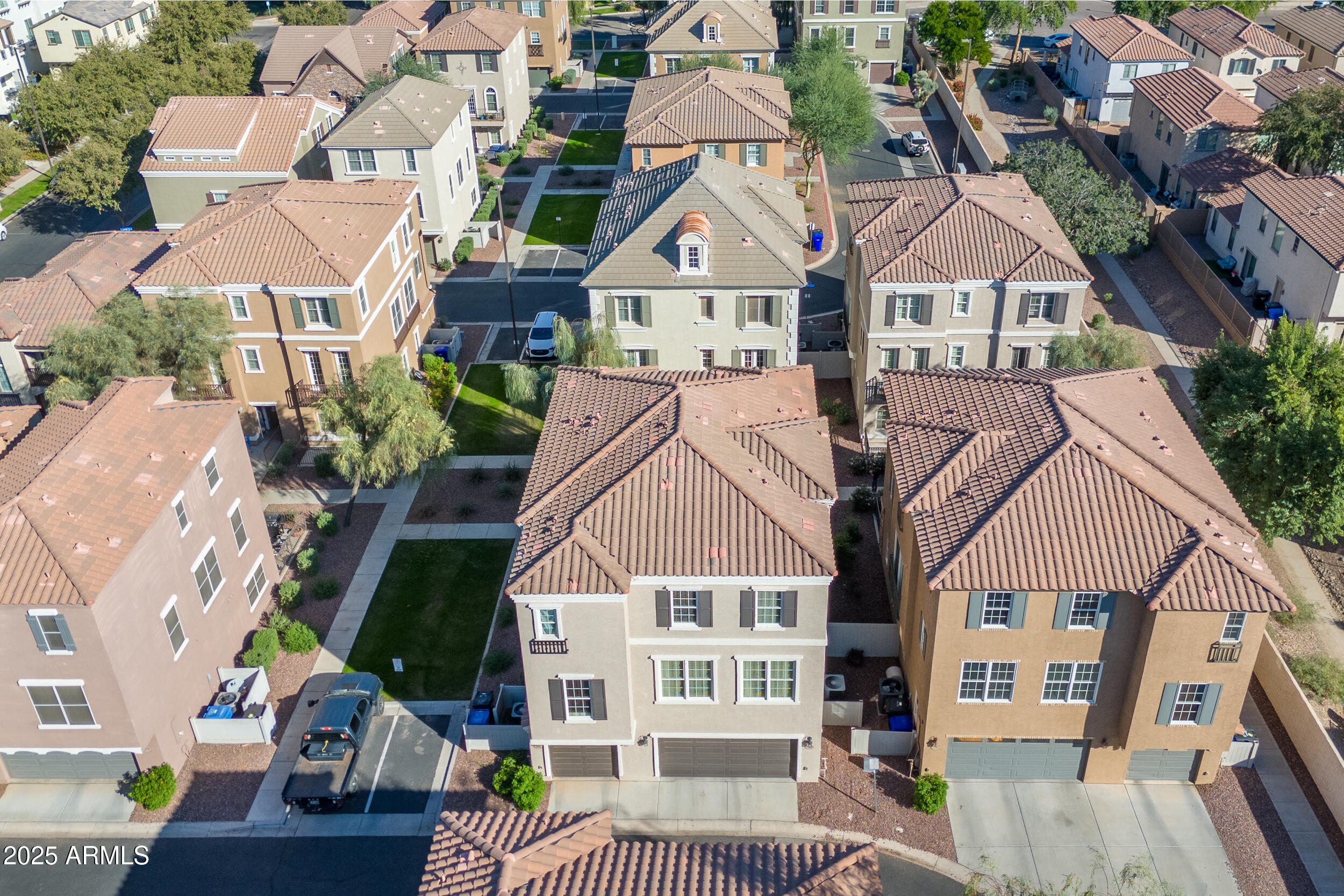 2789 South Key Biscayne Drive Gilbert, AZ 85295 - Photo 42 of 47 an aerial view of a house