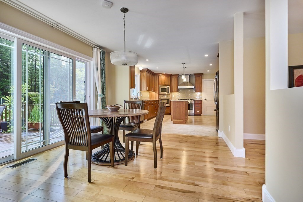 107 Concord Way Amherst, MA 01002 - Photo 12 of 41 a view of a dining room with furniture window and outside view