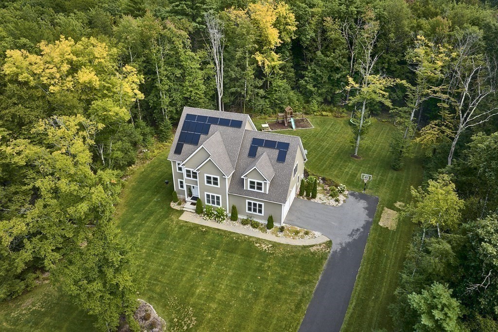 107 Concord Way Amherst, MA 01002 - Photo 3 of 41 an aerial view of a house