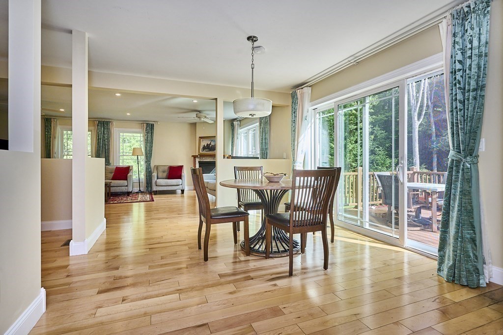 107 Concord Way Amherst, MA 01002 - Photo 8 of 41 a view of a dining room with furniture window and wooden floor