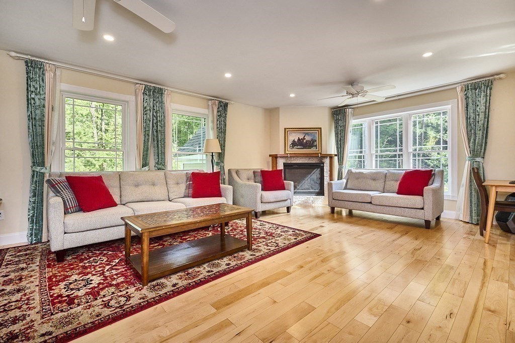 107 Concord Way Amherst, MA 01002 - Photo 9 of 41 a living room with furniture and a large window