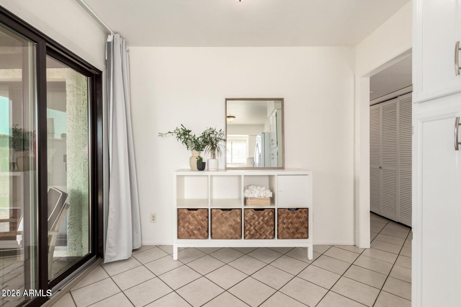 1301 West Rio Salado Parkway, Unit 51 Mesa, AZ 85201 - Photo 11 of 30 a view of an entryway with wooden floor