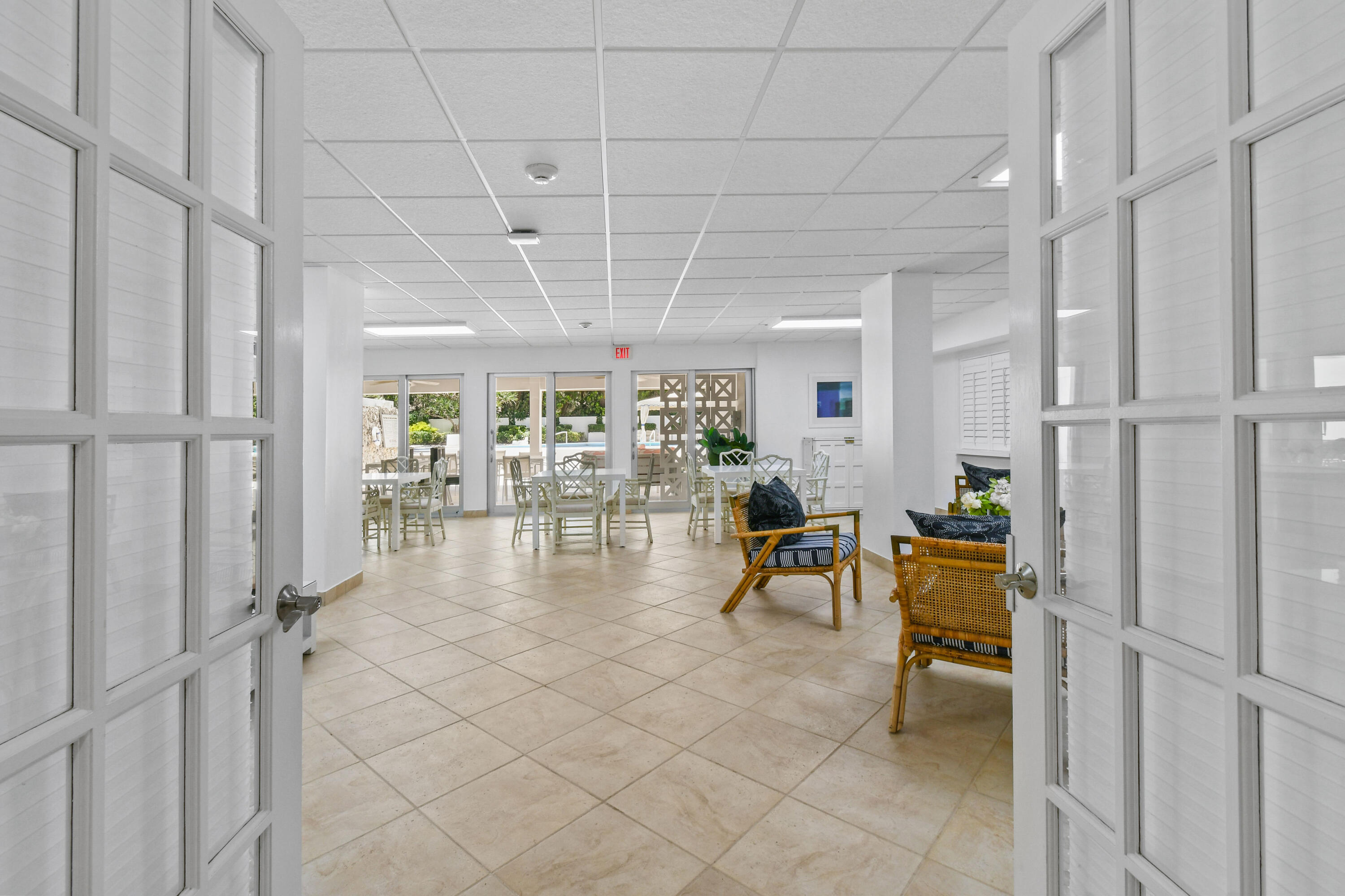 2780 South Ocean Boulevard, Unit 112 Palm Beach, FL 33480 - Photo 47 of 55 a view of a livingroom with furniture and a window