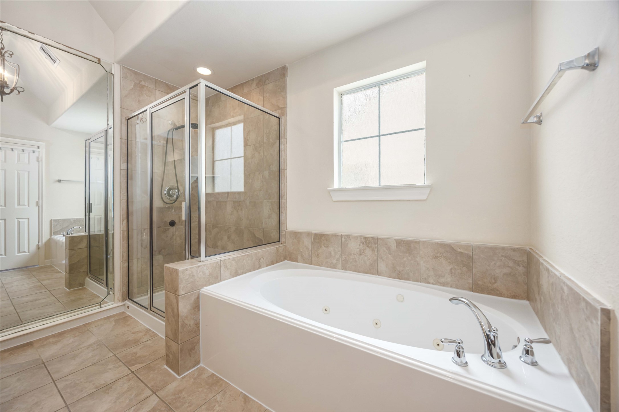 3008 Clearview Circle Houston, TX 77025 - Photo 24 of 33 a bathroom with a bathtub and a shower