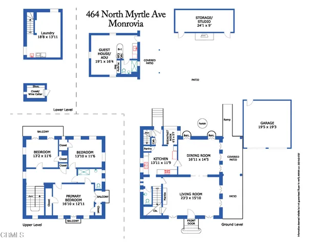 $1,999,000 | 464 North Myrtle Avenue, Monrovia, CA 91016