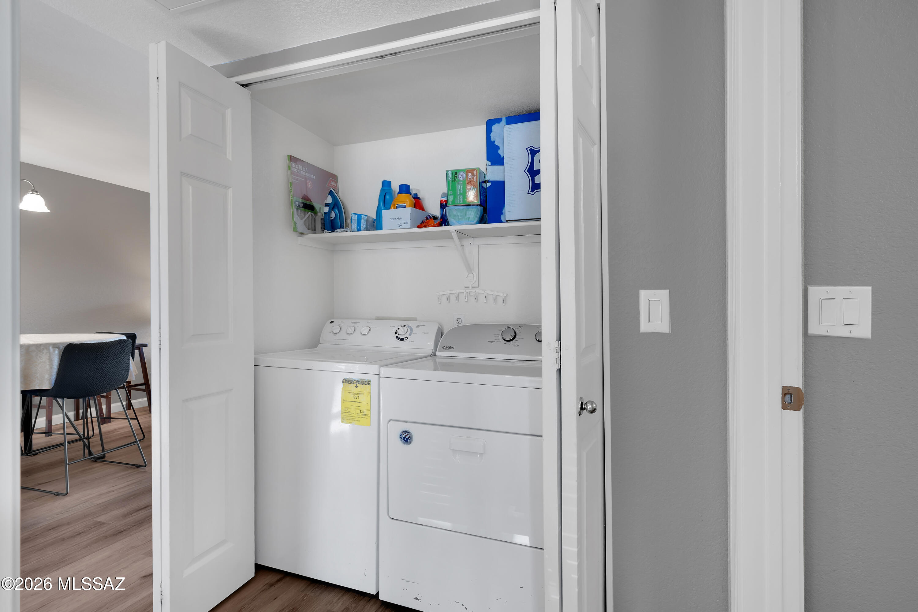 7255 East Snyder Road, Unit 4103 Tucson, AZ 85750 - Photo 17 of 31 Laundry Closet