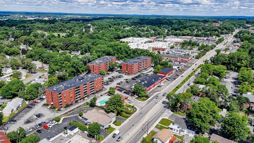 159 Main Street, Unit 15B Stoneham, MA 02176 - Photo 23 of 25 an aerial view of a city