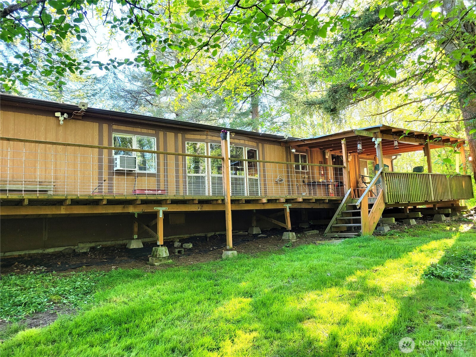 3824 Birch Bay Lynden Road Custer, WA 98240 - Photo 2 of 23 a view of a house with a backyard
