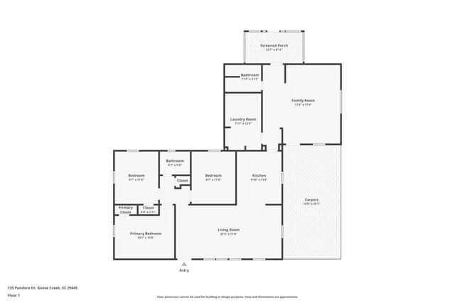 $309,990 | 135 Pandora Drive, Goose Creek, SC 29445