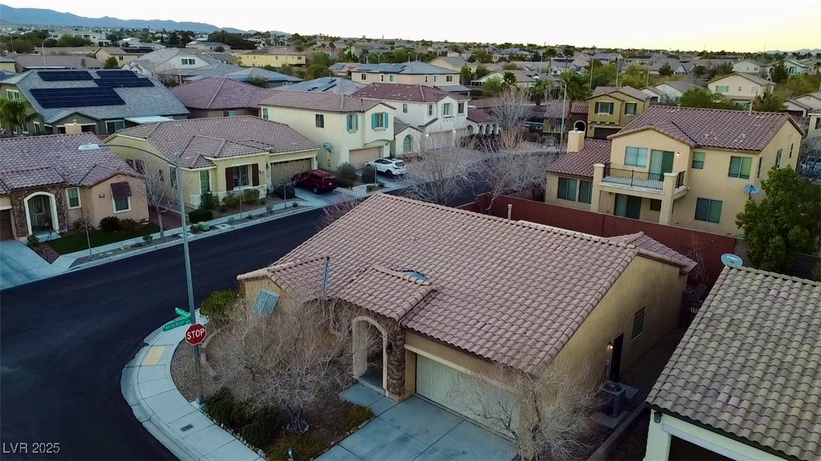 9436 Teton Ridge Avenue Las Vegas, NV 89149 - Photo 10 of 30 Aerial view with a residential view