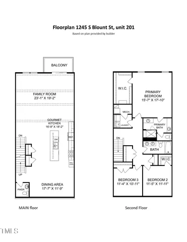 $2,800 | 1245 South Blount Street, Unit 201, Raleigh, NC 27601