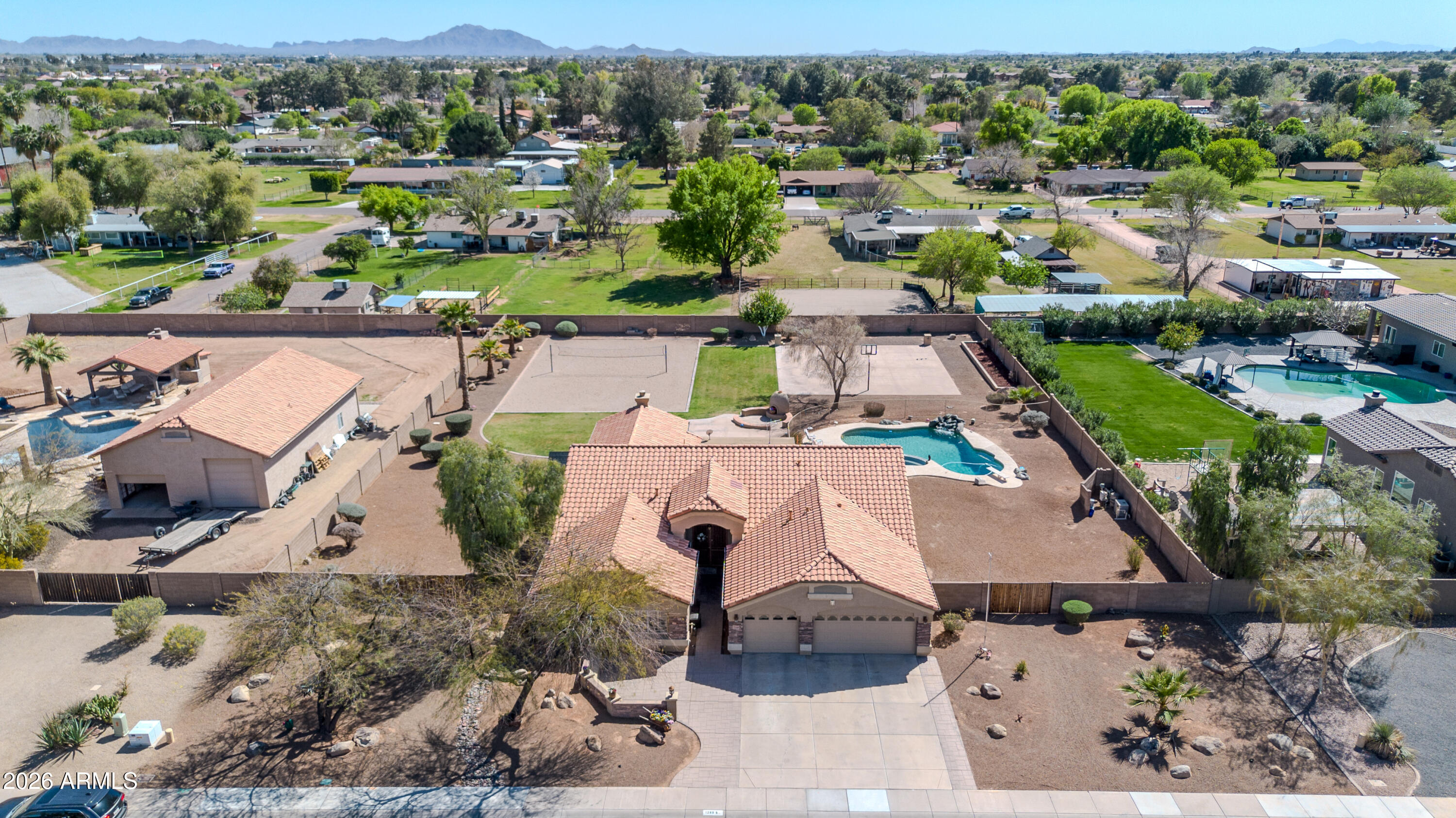 1289 East Palo Blanco Way Gilbert, AZ 85296 - Photo 40 of 52 1289 E Palo Blanco Way Drone-1