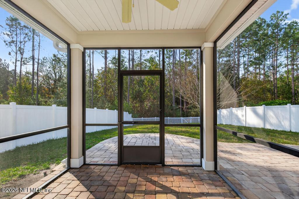 383 Sweet Oak Way St. Augustine, FL 32095 - Photo 63 of 74 a view of porch with a back yard