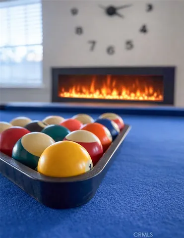 a view of an outdoor space and porch area with wooden floor