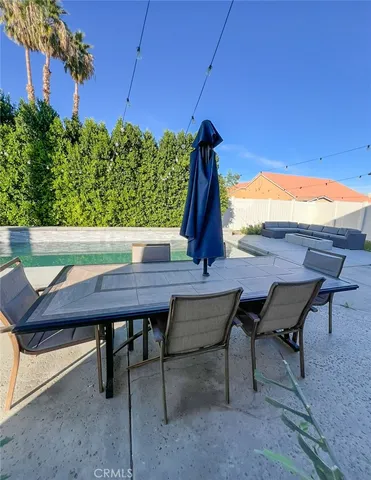 a view of a small space