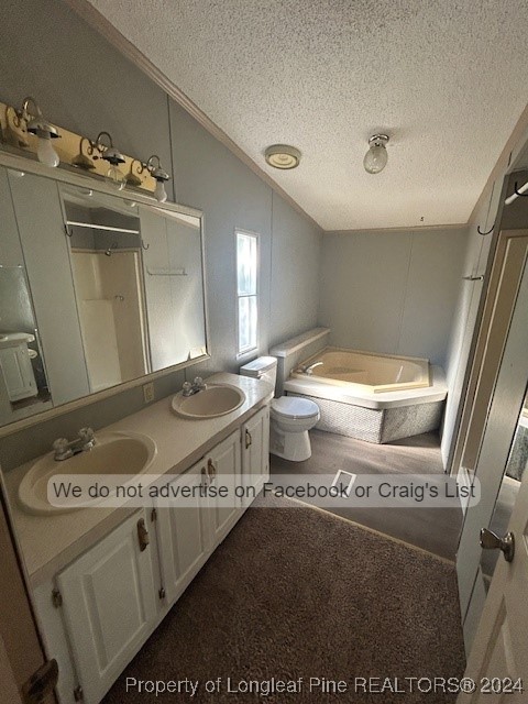 528 Heritage Way Cameron, NC 28326 - Photo 8 of 10 a bathroom with a granite countertop sink a toilet and a mirror