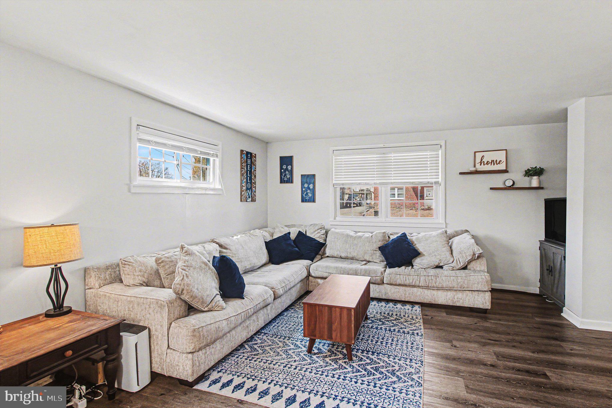 822 Hancock Street Ridley Park, PA 19033 - Photo 7 of 30 a living room with furniture and a wooden floor