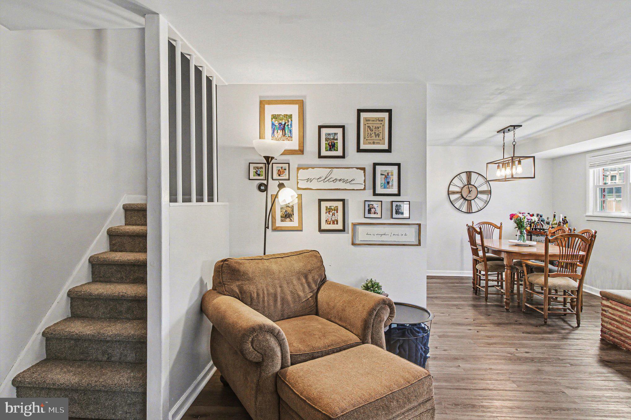 822 Hancock Street Ridley Park, PA 19033 - Photo 8 of 30 a living room with furniture and wooden floor