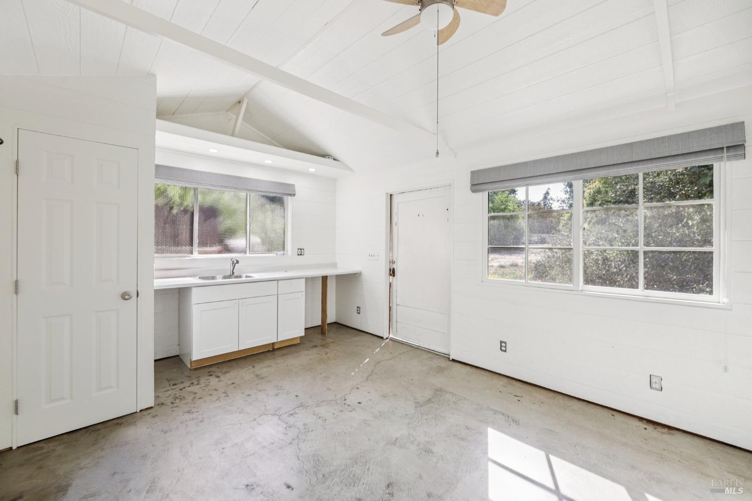 1050 Sunset Road Napa, CA 94558 - Photo 39 of 67 a view of a room with a window and a kitchen