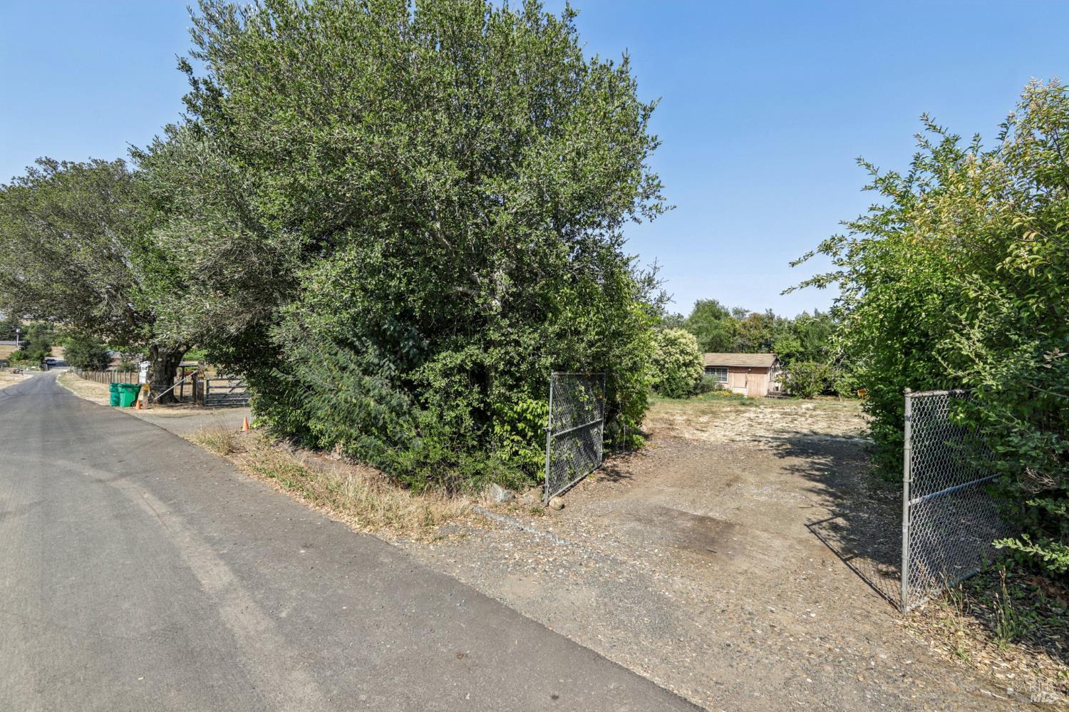 1050 Sunset Road Napa, CA 94558 - Photo 45 of 67 a view of a street with trees on both side of it