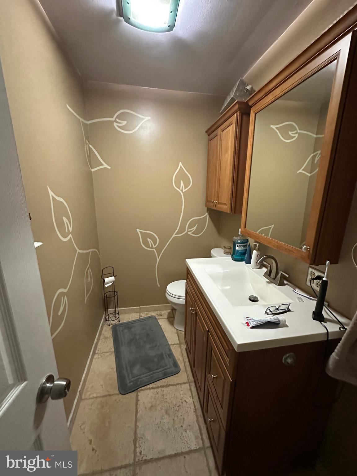 30 Williams Way Downingtown, PA 19335 - Photo 30 of 31 a bathroom with a sink a toilet a mirror and vanity
