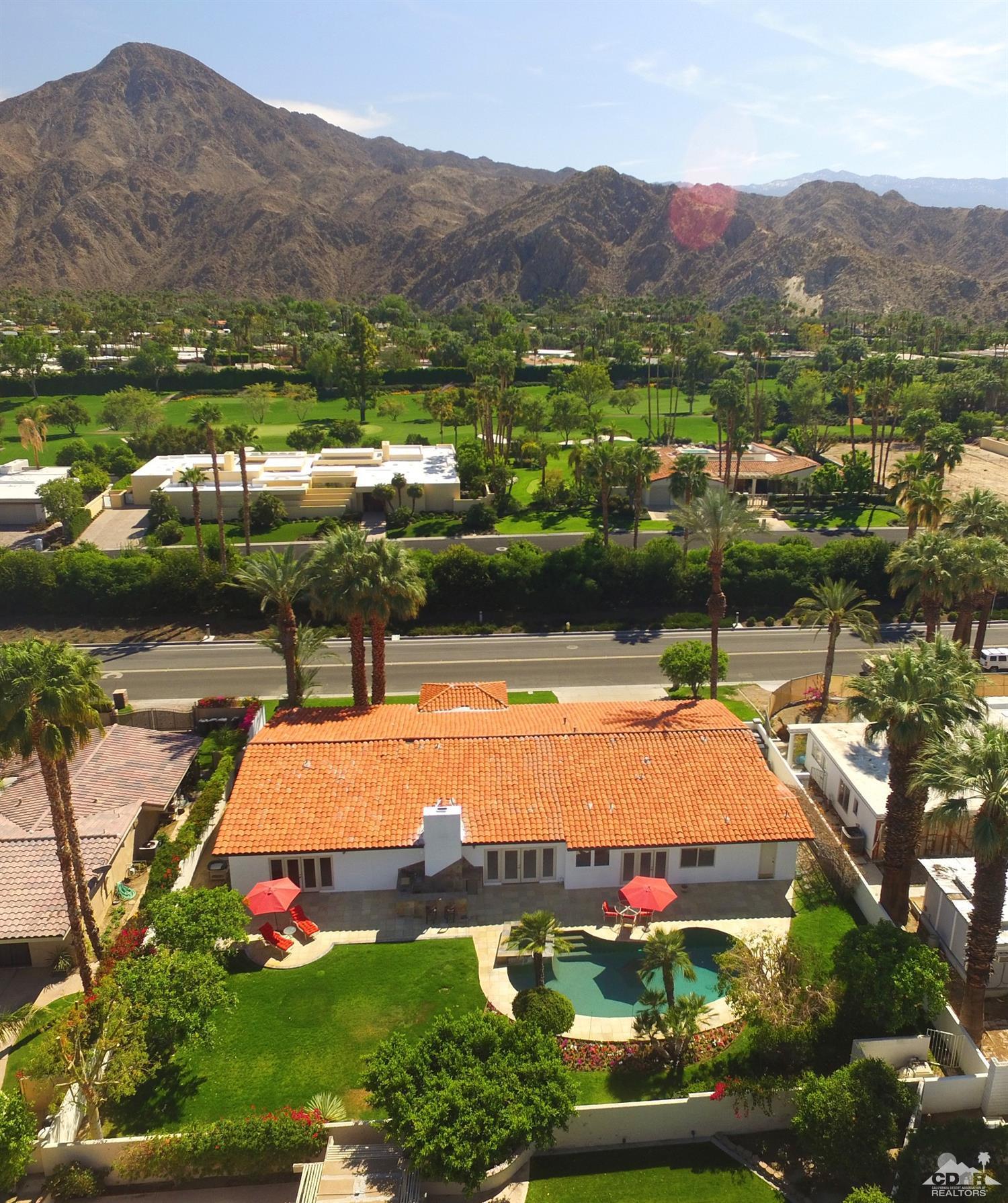 75570 Fairway Drive Indian Wells, CA 92210 - Photo 36 of 38 an aerial view of residential houses and lake view