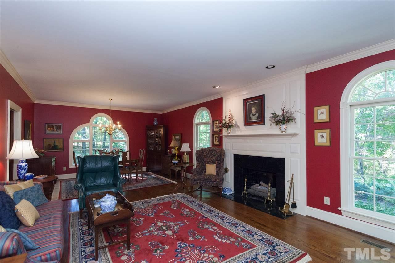3372 Henley Road Sanford, NC 27330 - Photo 5 of 24 Open Living and Dining Rooms with hardwood floors