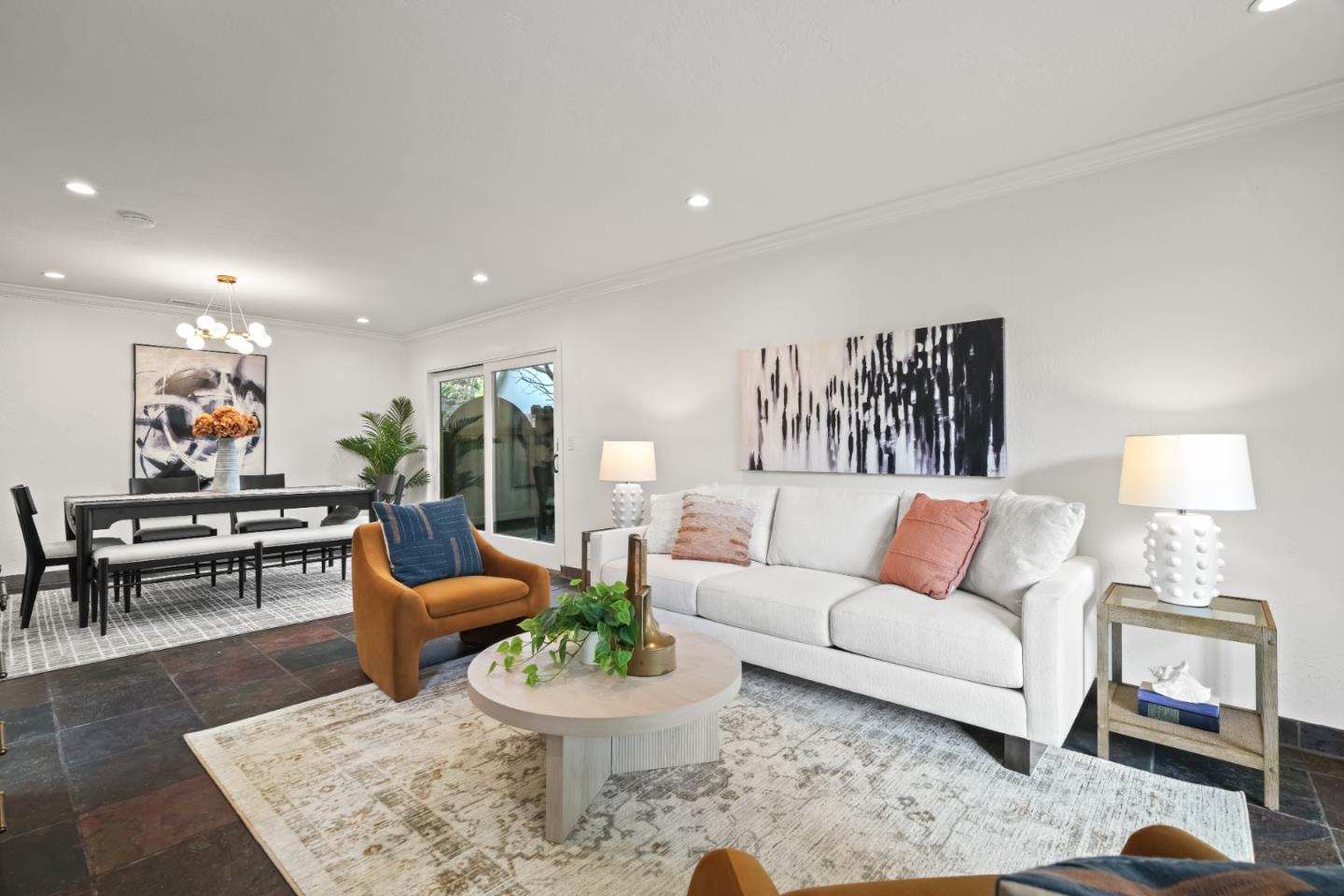 148 Myrtle Street Santa Cruz, CA 95060 - Photo 15 of 45 a living room with furniture and a table