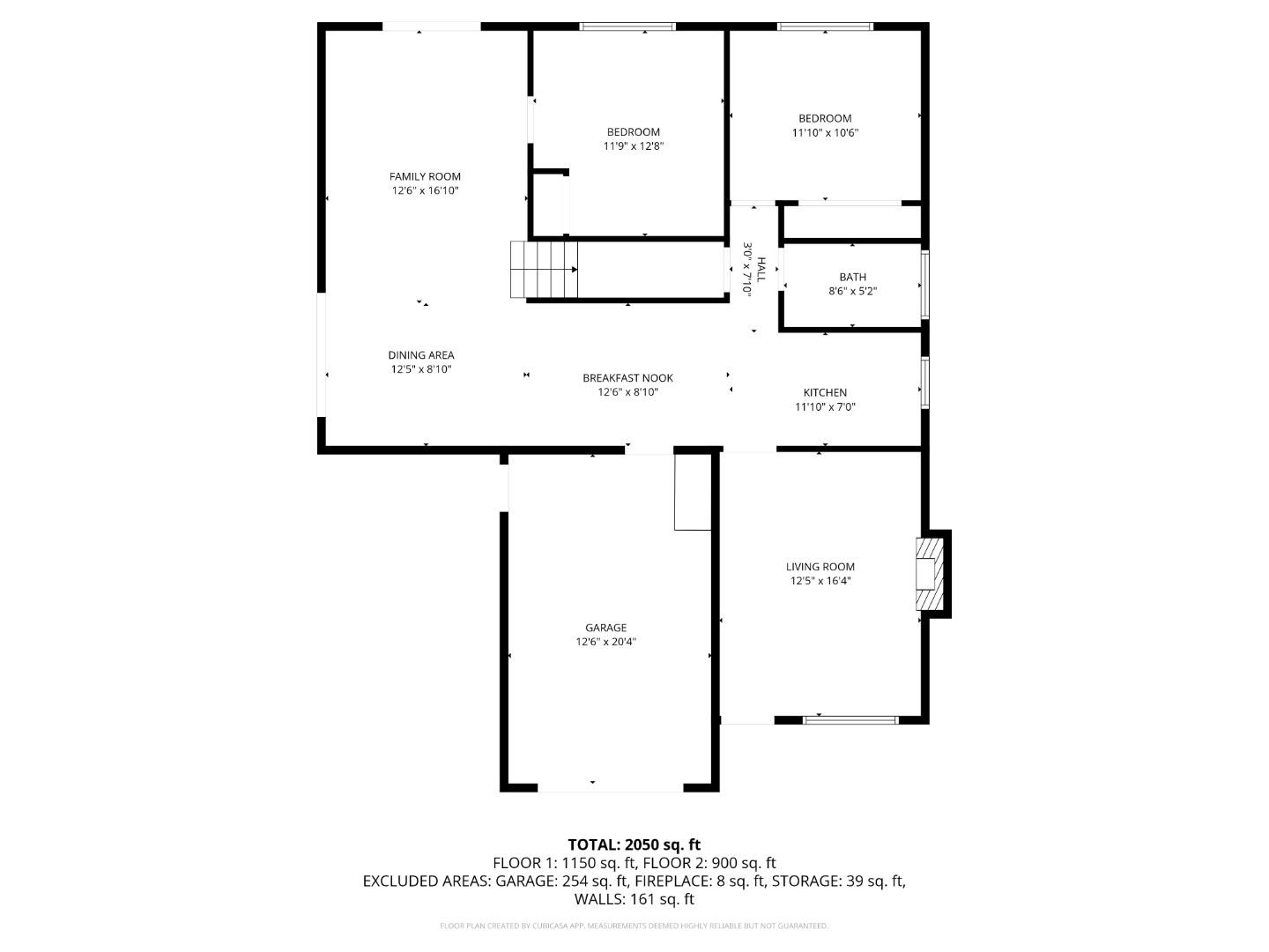 148 Myrtle Street Santa Cruz, CA 95060 - Photo 43 of 45 a picture of a floor plan