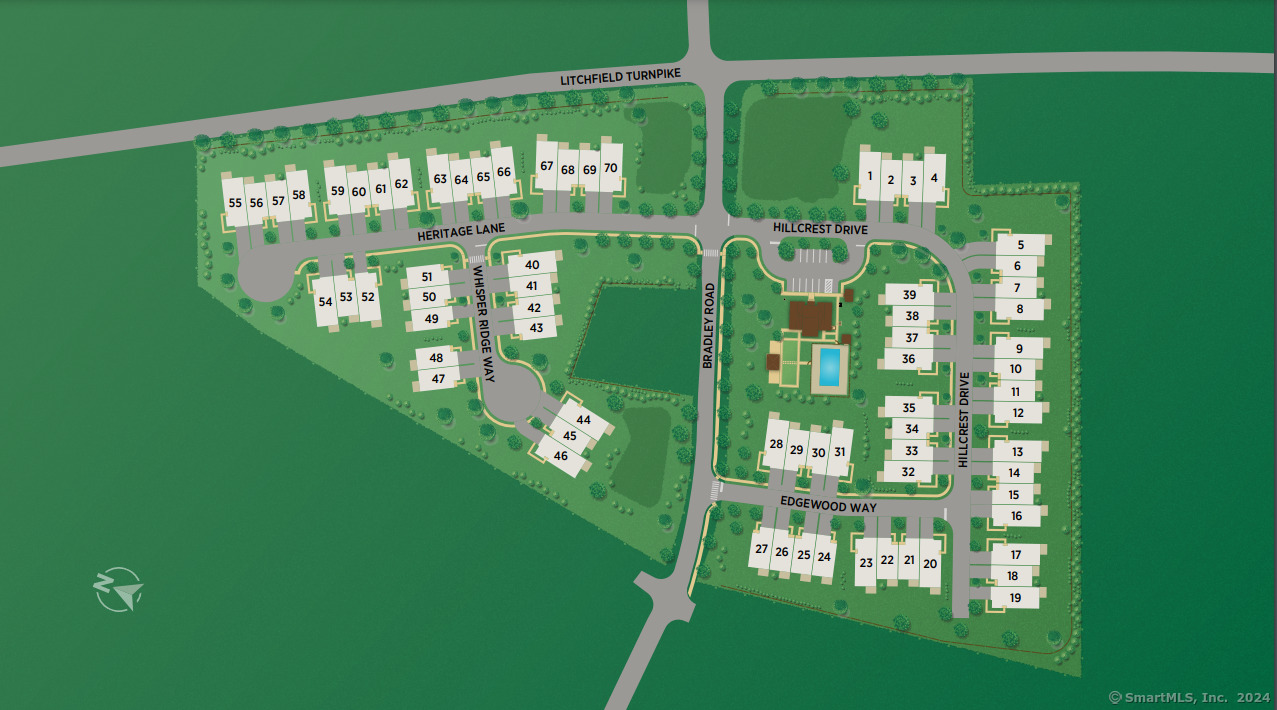 4 Whisper Rdg Way, Unit 41 Woodbridge, CT 06525 - Photo 5 of 12 a view of a play room with floor to ceiling window and outdoor view