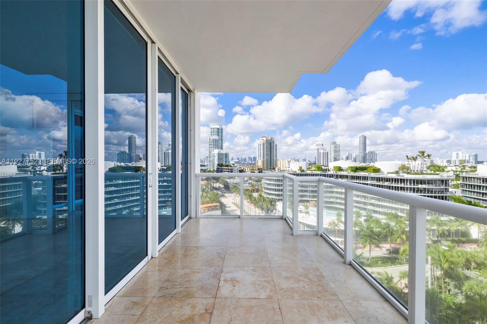 50 South Pointe Drive, Unit 1107 Miami Beach, FL 33139 - Photo 13 of 41 a view of balcony with seating space