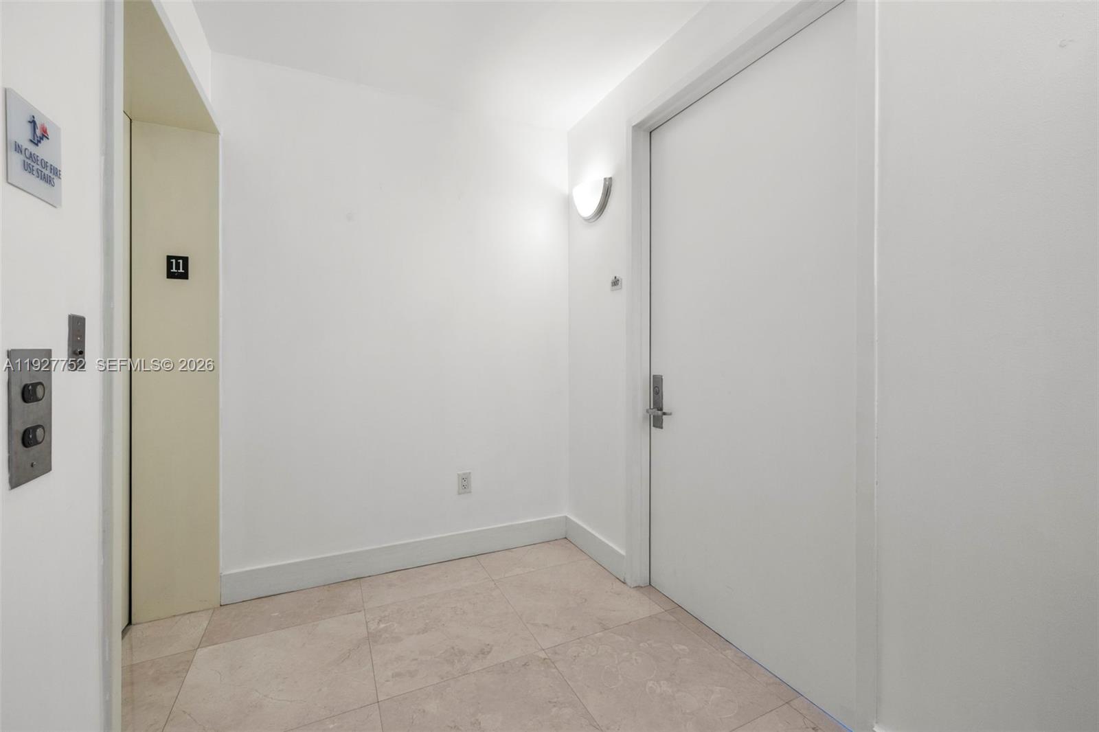 50 South Pointe Drive, Unit 1107 Miami Beach, FL 33139 - Photo 3 of 41 a view of an empty room
