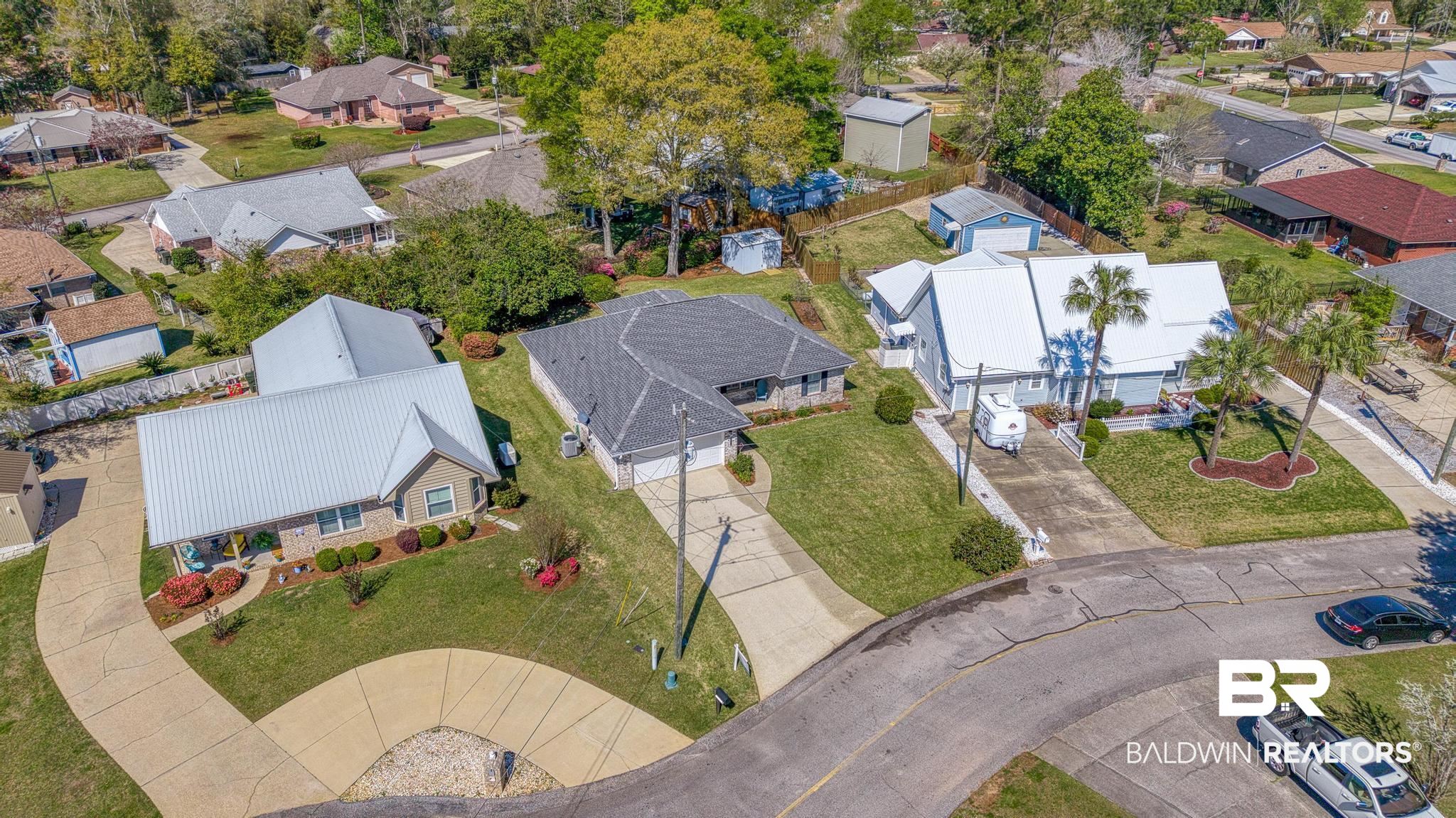 2881 Eslava Circle Lillian, AL 36549 - Photo 38 of 58 Aerial perspective of suburban area