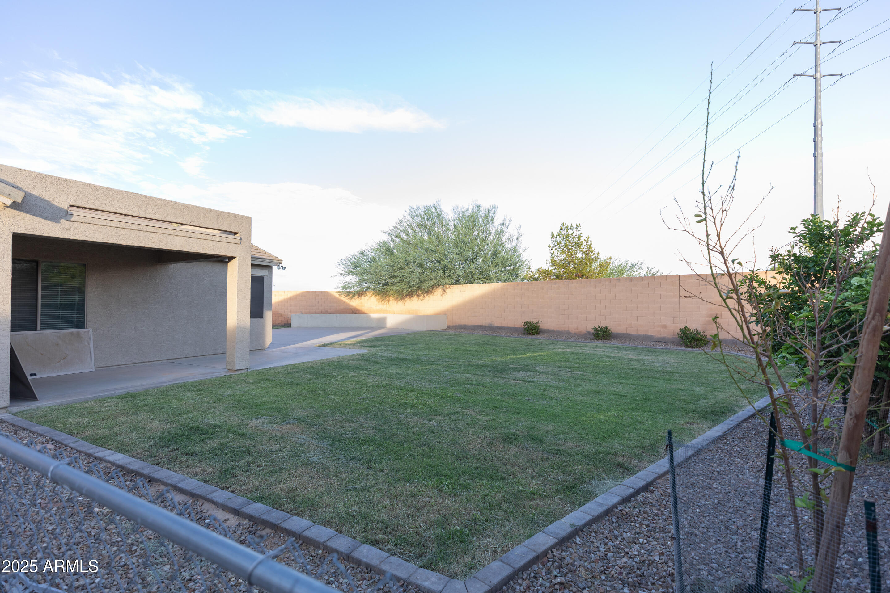 4759 South Granite Street Gilbert, AZ 85297 - Photo 25 of 29 a view of a backyard