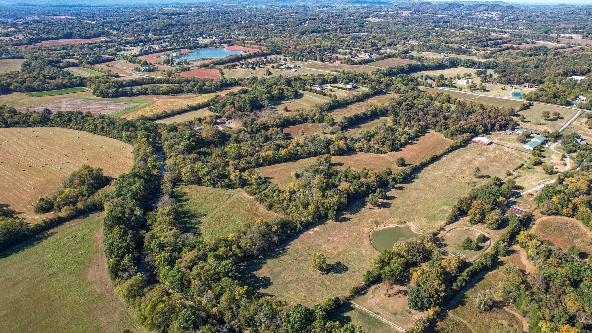 4365 North Chapel Road Franklin, TN 37067 - Photo 2 of 8 an aerial view of residential houses with outdoor space