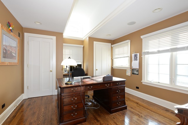 268 Ridge Avenue Winnetka, IL 60093 - Photo 13 of 26 a view of a workspace with furniture and a window