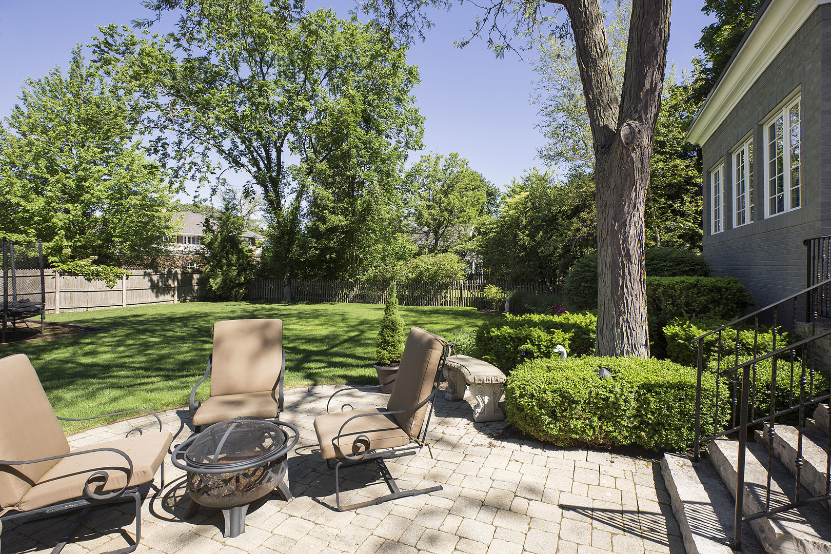 268 Ridge Avenue Winnetka, IL 60093 - Photo 26 of 26 a view of backyard with patio and garden