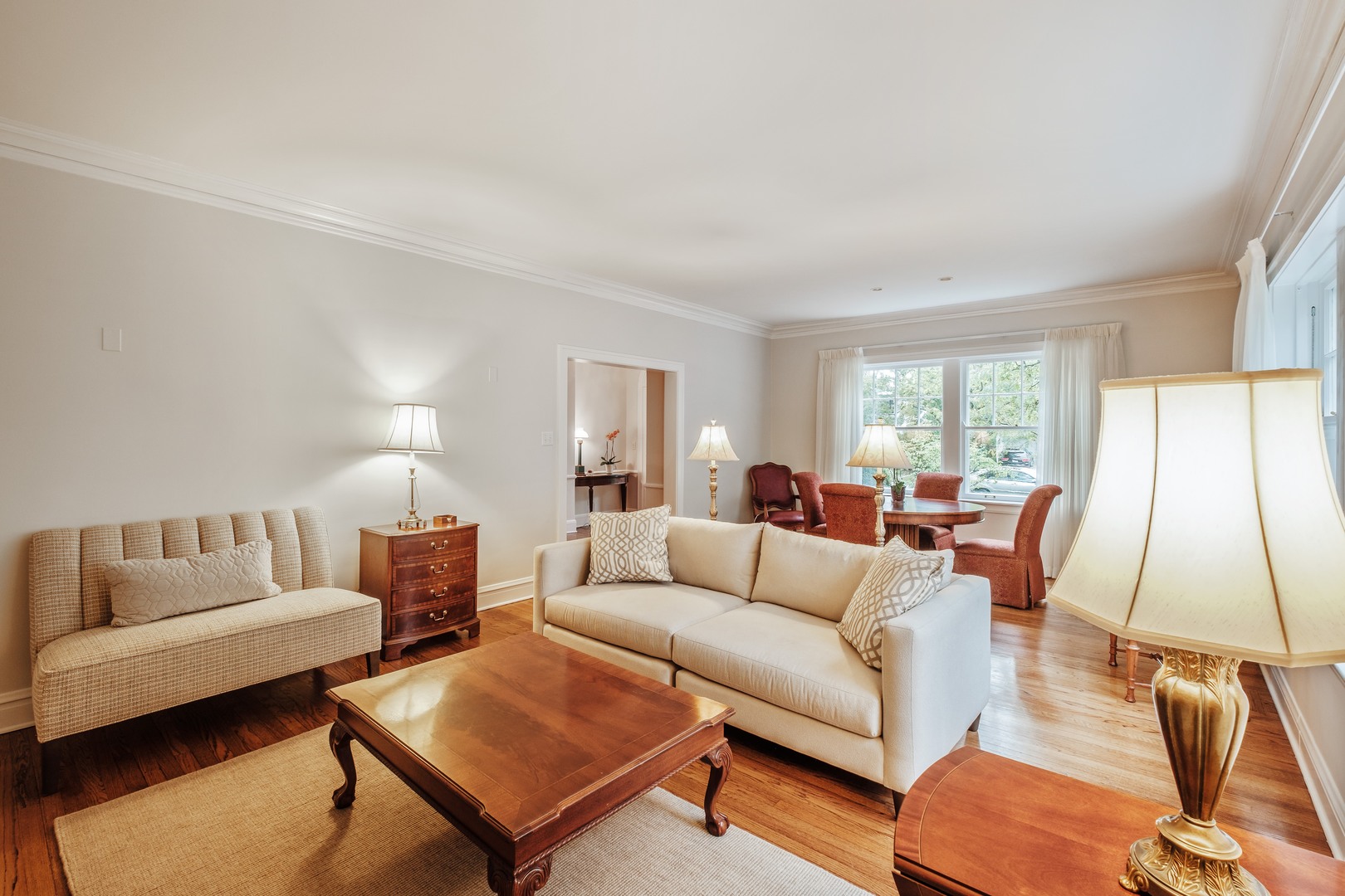 268 Ridge Avenue Winnetka, IL 60093 - Photo 5 of 26 a living room with furniture and a large window
