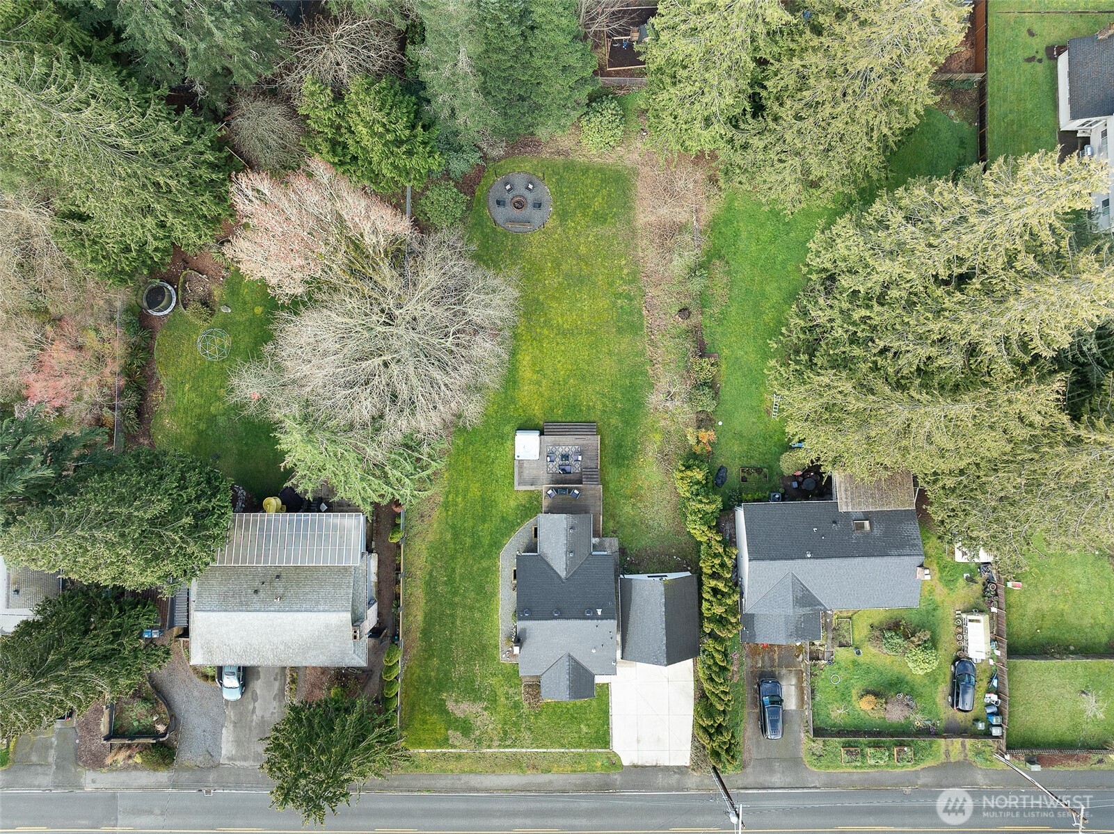 18824 80th Avenue West Edmonds, WA 98026 - Photo 31 of 35 an aerial view of a house with outdoor space and street view