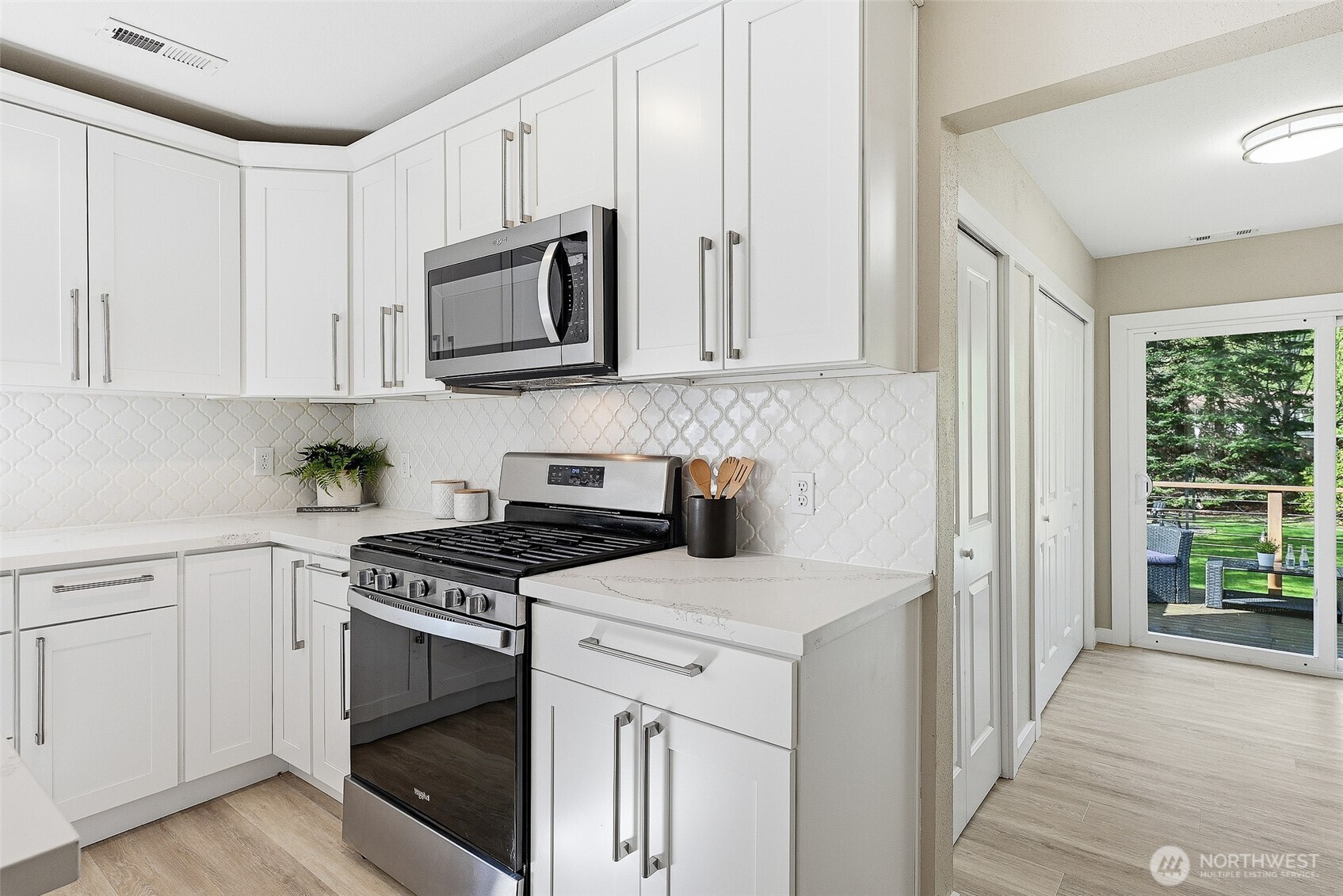 18824 80th Avenue West Edmonds, WA 98026 - Photo 10 of 35 a kitchen with cabinets stainless steel appliances and a counter space