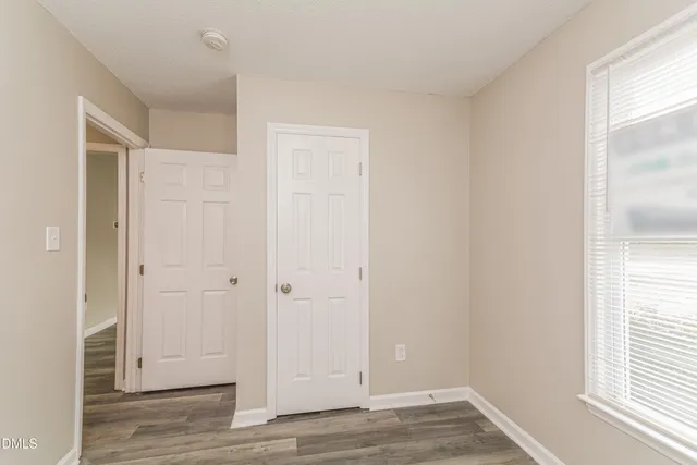 a view of empty room