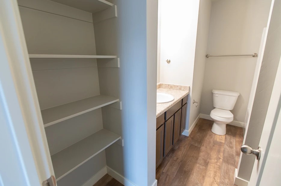 21155 Gosling Road, Unit 47B Spring, TX 77388 - Photo 20 of 29 a bathroom with a toilet and a sink