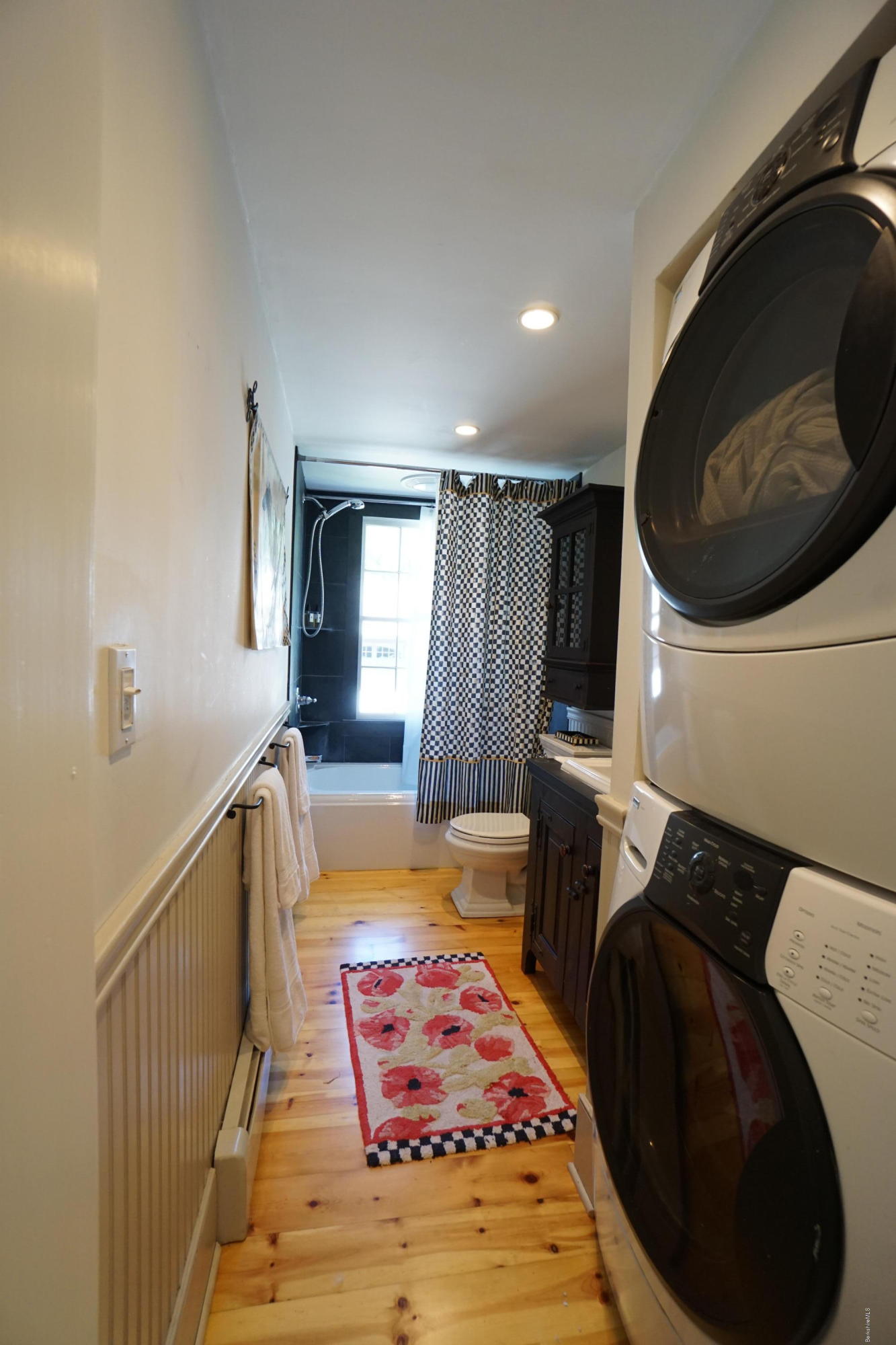 408 Summit Road Richmond, MA 01254 - Photo 18 of 36 a living room with furniture and a wooden floor
