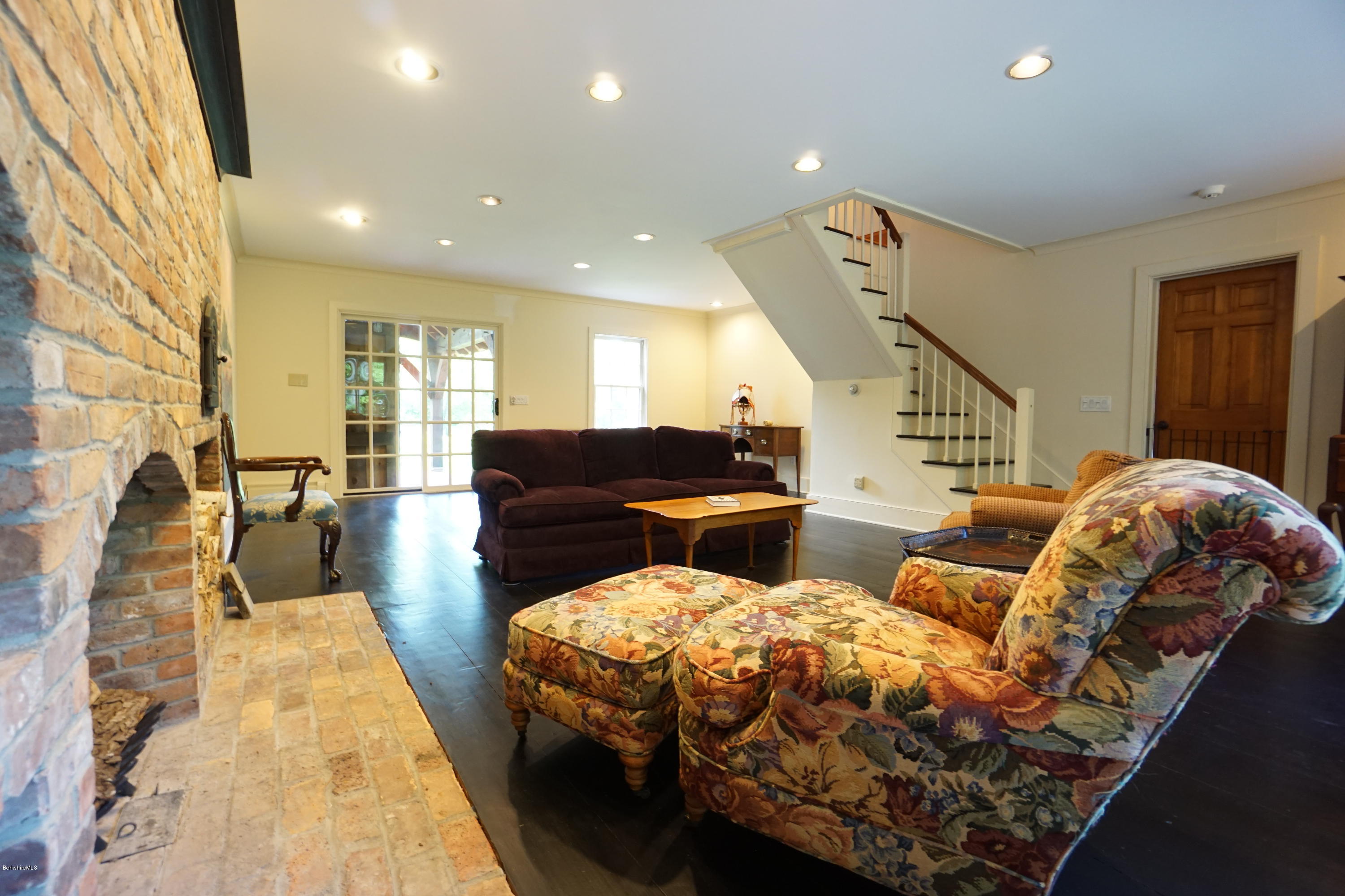408 Summit Road Richmond, MA 01254 - Photo 19 of 36 a living room with furniture and wooden floor