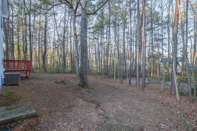 a view of outdoor space with green space