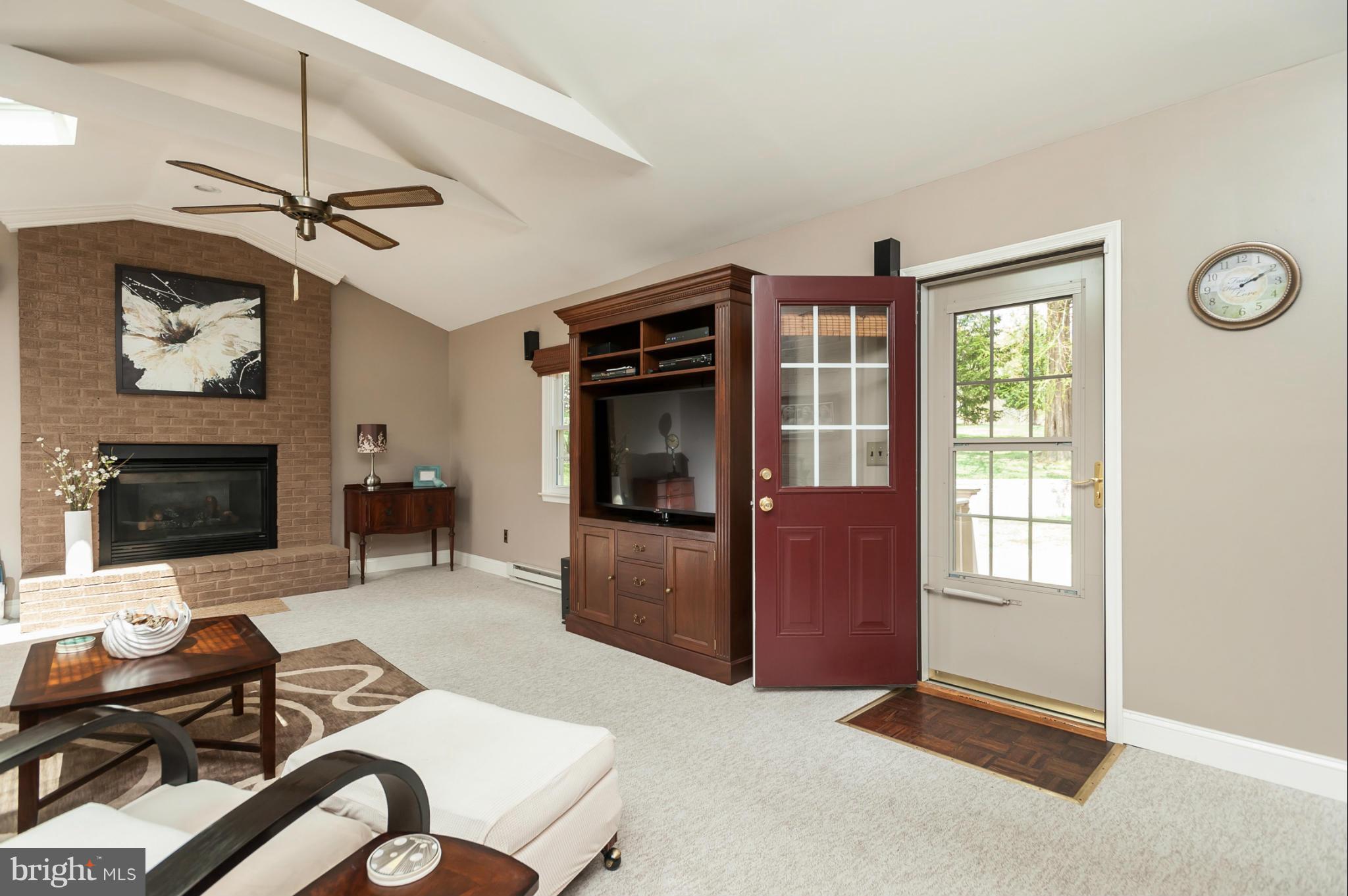 3224 Blenheim Road Phoenix, MD 21131 - Photo 4 of 28 Accent beams & brick raised hearth
