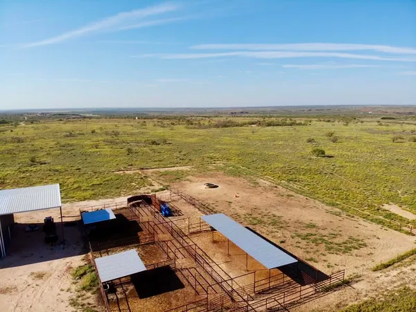 a view of an ocean and a nearby beach