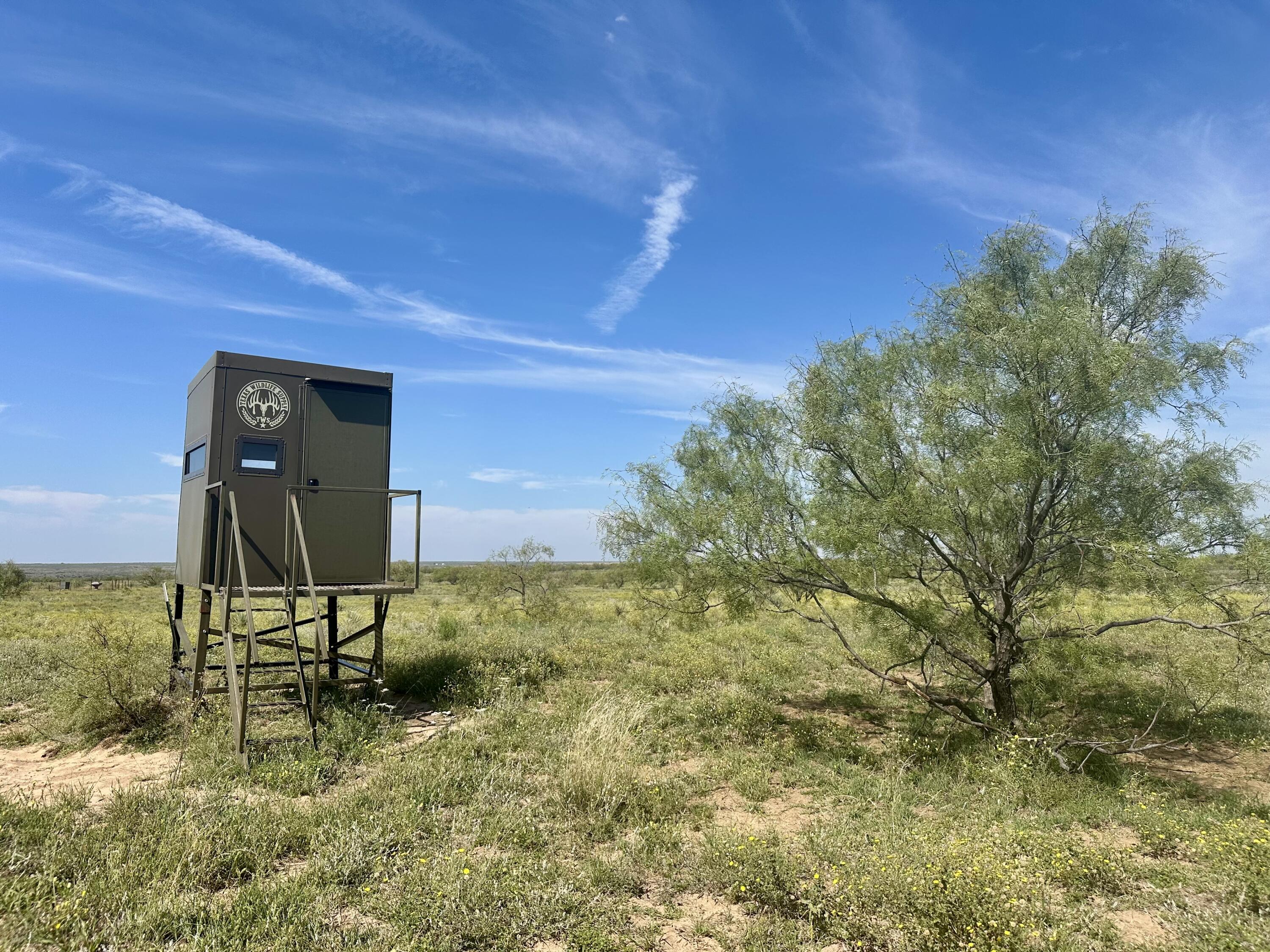 261 Fm 261 Spur Spur, TX 79370 - Photo 51 of 52 a chair and a table in a backyard of a house