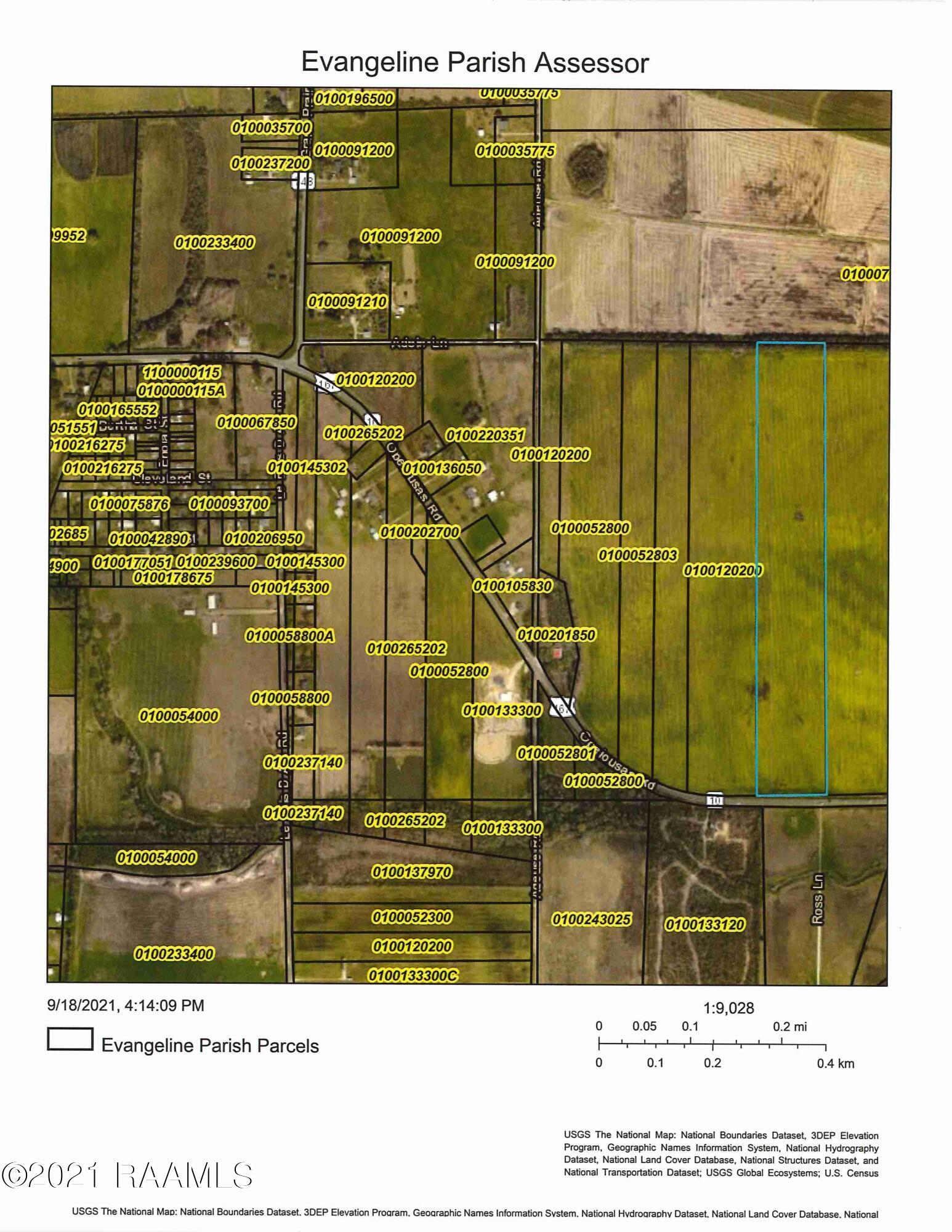0 Opelousas Road Ville Platte, LA 70586 - Photo 3 of 3 Plat_Page_2