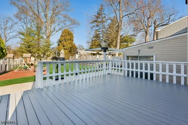 a view of a chairs on a deck